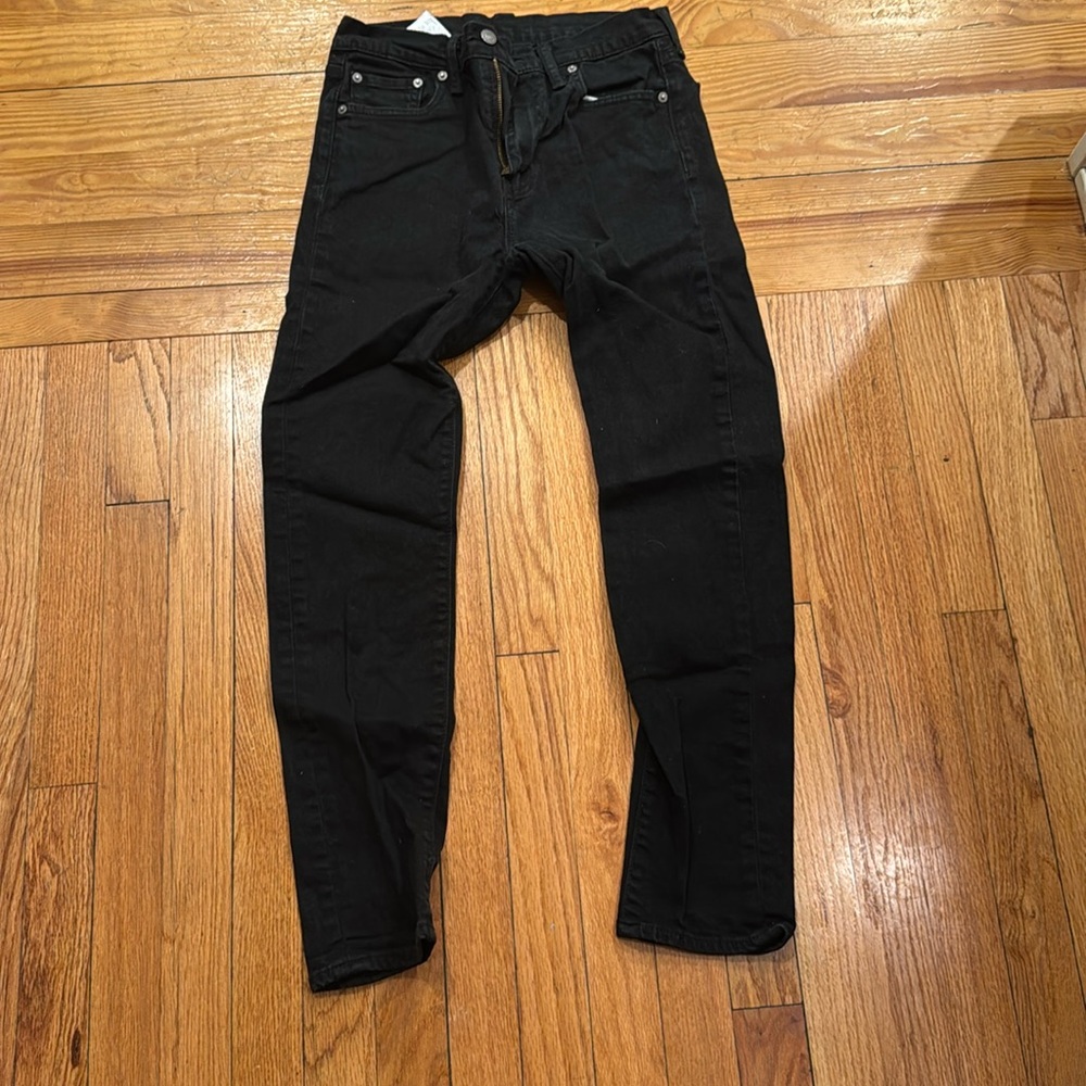 Levi’s men’s jeans, size 30 x 30, black, excellent condition, 510’s